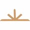 Ekena Millwork Saratoga Timber Gable Bracket, Western Red Cedar, 84"W x 49"H x 1 1/2"D x 5 1/2"F, 14/12 Pitch GBW084X49X0206SAR00SWR - alternate 4